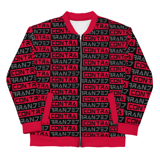 Classic Type CONTRABRANDED Bars Red & Grey Jacket
