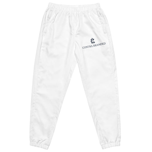 CONTRABRANDED Logo Track Pants White